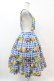 画像3: Melody BasKet / Fruits BasKetサロペットスカート M ブルー H-25-05-25-1014-LO-SK-KB-ZH (3)