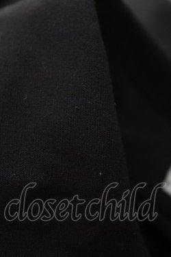画像3: NieR Clothing / プリント切替シャツワンピース  黒×シエルプリント H-25-05-25-1015-PU-OP-KB-ZH