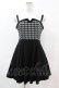 画像1: PUNK RAVE / Swallow gird stitching suspenders punk little black dress XS 黒 H-25-05-25-1017-PU-OP-KB-ZH (1)