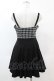 画像2: PUNK RAVE / Swallow gird stitching suspenders punk little black dress XS 黒 H-25-05-25-1017-PU-OP-KB-ZH (2)
