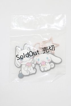 画像1: NieR Clothing / ラバーキーホルダー  シナモロール H-25-05-25-027-PU-ZA-KB-ZH