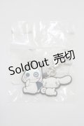 NieR Clothing / ラバーキーホルダー  シナモロール H-25-05-25-029-PU-ZA-KB-ZH