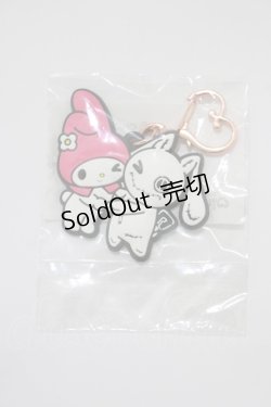 画像1: NieR Clothing / ラバーキーホルダー  マイメロディ H-25-05-25-030-PU-ZA-KB-ZH