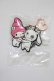 画像1: NieR Clothing / ラバーキーホルダー  マイメロディ H-25-05-25-030-PU-ZA-KB-ZH (1)