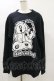 画像1: NieR Clothing / プリントSWEAT  2XL 黒 H-25-05-26-062-PU-TO-KB-ZH (1)