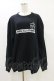 画像1: NieR Clothing / プリントSWEAT  2XL 黒 H-25-05-26-048-PU-TO-KB-ZH (1)