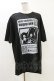 画像1: NieR Clothing / プリントCOTTON CUTSEW 3XL 黒 H-25-05-26-052-PU-TO-KB-ZH (1)