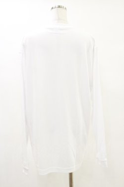 画像2: Meltyglow / プリントロングトップス XL 白 H-25-05-26-053-PU-TO-KB-ZH