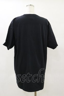 画像2: NieR Clothing / プリントCOTTON CUTSEW XL 黒 H-25-05-26-057-PU-TO-KB-ZH