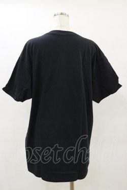画像2: NieR Clothing / プリントCOTTON CUTSEW XL 黒 H-25-05-26-058-PU-TO-KB-ZH