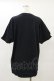 画像2: NieR Clothing / プリントCOTTON CUTSEW XL 黒 H-25-05-26-058-PU-TO-KB-ZH (2)