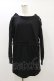画像1: NieR Clothing / ギャザープルパーカー  黒 H-25-05-26-060-PU-TO-KB-ZH (1)