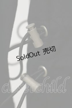 画像4: NieR Clothing / ギャザープルパーカー  黒 H-25-05-26-060-PU-TO-KB-ZH