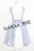 Amavel / Bonbon Ribbon Chaton スカート Free ブルー H-25-05-27-024-CA-SK-NS-ZH