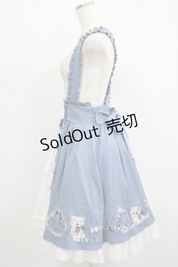 画像2: Amavel / Bonbon Ribbon Chaton スカート Free ブルー H-25-05-27-024-CA-SK-NS-ZH