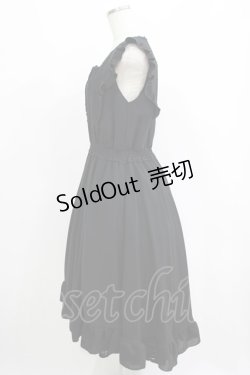 画像2: axes femme / ジップデザインワンピース M ブラック H-25-05-27-025-AX-OP-NS-ZH
