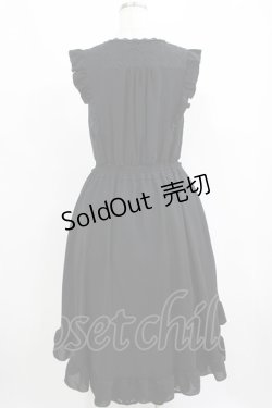 画像3: axes femme / ジップデザインワンピース M ブラック H-25-05-27-025-AX-OP-NS-ZH