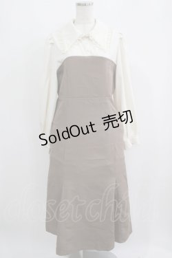 画像1: DearMyLoveRose / マーメイドクラシカルワンピース 3L モカ H-25-05-27-028-EL-OP-NS-ZH