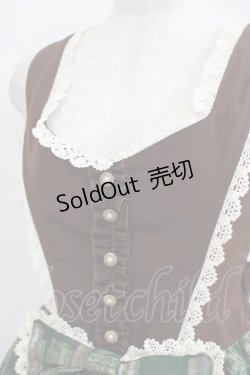 画像5: ALICE and the PIRATES / Wicked Queen's Poison cellar柄 ジャンパースカートII Free グリーン H-25-05-27-029-PA-OP-NS-ZH
