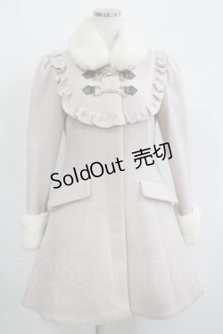画像1: Ank Rouge / ヨークフリルコート M ピンク H-25-05-27-030-CA-CO-NS-ZH