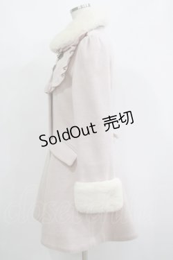 画像2: Ank Rouge / ヨークフリルコート M ピンク H-25-05-27-030-CA-CO-NS-ZH