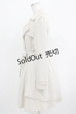 画像2: axes femme / レース切替トレンチコート M ベージュ H-25-05-27-032-AX-CO-NS-ZH