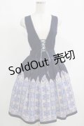 axes femme POETIQUE / スノークリスタルジャンスカ M ネイビー H-25-05-27-003-AX-OP-NS-ZH