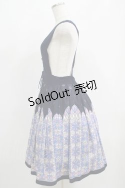 画像2: axes femme POETIQUE / スノークリスタルジャンスカ M ネイビー H-25-05-27-003-AX-OP-NS-ZH