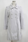 axes femme POETIQUE / スカラップコート M ブルー H-25-05-27-037-AX-CO-NS-ZH