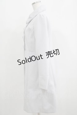 画像2: axes femme POETIQUE / スカラップコート M ブルー H-25-05-27-037-AX-CO-NS-ZT-C058