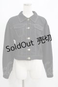 axes femme POETIQUE / バックプリーツブルゾン M ブラック H-25-05-27-038-AX-JA-NS-ZH