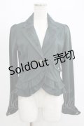 axes femme / ダークオーナメント柄ジャケット M グリーン H-25-05-27-039-AX-JA-NS-ZH