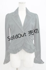 axes femme / ダークオーナメント柄ジャケット M グリーン H-25-05-27-039-AX-JA-NS-ZH