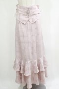 DearMyLoveRose / コルセットベルト付マーメイドスカート LL ピンク H-25-05-27-042-EL-SK-NS-ZH