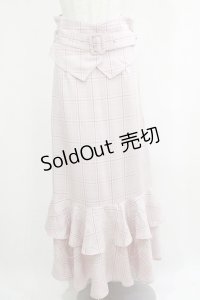DearMyLoveRose / コルセットベルト付マーメイドスカート LL ピンク H-25-05-27-042-EL-SK-NS-ZH