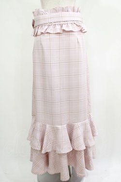 画像3: DearMyLoveRose / コルセットベルト付マーメイドスカート LL ピンク H-25-05-27-042-EL-SK-NS-ZH