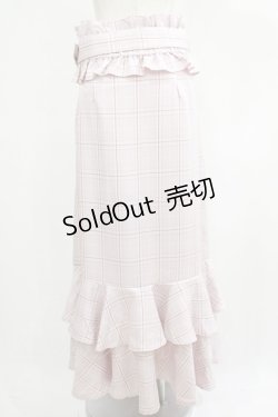 画像3: DearMyLoveRose / コルセットベルト付マーメイドスカート LL ピンク H-25-05-27-042-EL-SK-NS-ZH