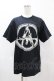 画像1: MILKBOY / ANRCHY GUN TEE  ブラック H-25-05-27-1043-MB-TO-KB-ZH (1)