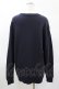 画像2: NieR Clothing / プリントLONG CUTSEW  ネイビー H-25-05-27-1049-PU-TO-KB-ZH (2)