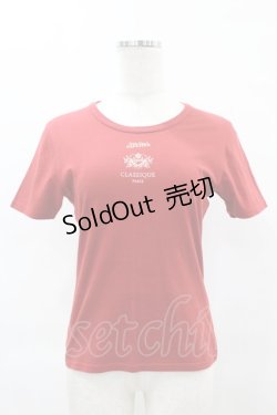 画像1: Jean Paul GAULTIER / ロゴプリントカットソー 40 赤 H-25-05-27-1055-GO-TO-KB-ZH
