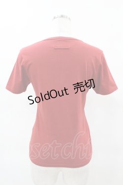 画像2: Jean Paul GAULTIER / ロゴプリントカットソー 40 赤 H-25-05-27-1055-GO-TO-KB-ZH