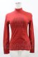 画像1: Jean Paul GAULTIER / ハイネックカットソー 40 赤 H-25-05-27-1056-GO-TO-KB-ZH (1)