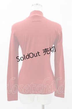 画像2: Jean Paul GAULTIER / ハイネックカットソー 40 赤 H-25-05-27-1056-GO-TO-KB-ZH