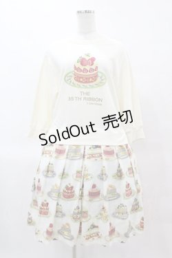 画像1: Jane Marple / Anniversary cakesトロンプルイユドレス  アイボリー H-25-05-27-1006-JM-OP-KB-ZH
