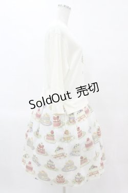 画像3: Jane Marple / Anniversary cakesトロンプルイユドレス  アイボリー H-25-05-27-1006-JM-OP-KB-ZH