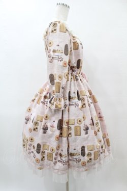 画像3: Melody BasKet / Basのお菓子屋さんヨークワンピース M ピンク H-25-05-27-1008-LO-OP-KB-ZH