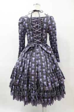 画像2: ATELIER PIERROT / Rosy Bouquet Dress size1 パープル H-25-05-27-1009-EL-OP-NS-ZH