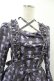 画像4: ATELIER PIERROT / Rosy Bouquet Dress size1 パープル H-25-05-27-1009-EL-OP-NS-ZH (4)