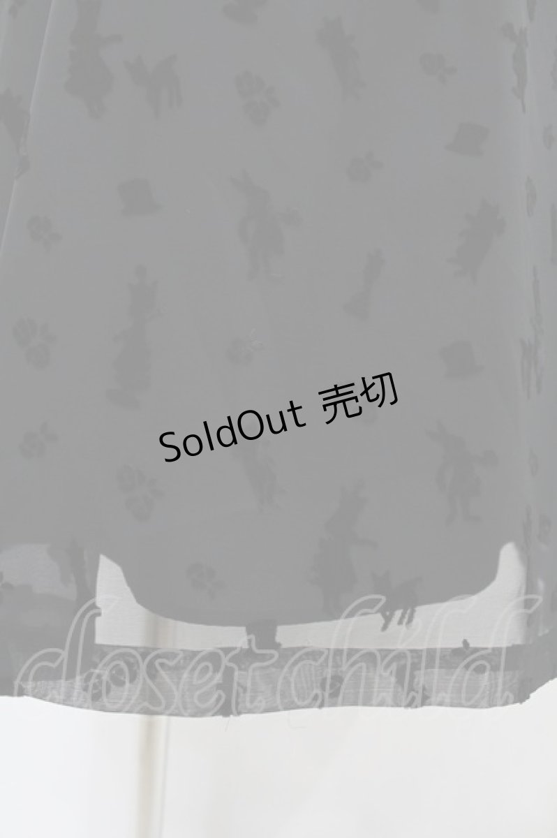 画像5: Jane Marple / Queen Aliceリボントリムドレス  ブラック H-25-05-27-1010-JM-OP-KB-ZH (5)