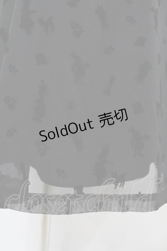 画像5: Jane Marple / Queen Aliceリボントリムドレス  ブラック H-25-05-27-1010-JM-OP-KB-ZH (5)